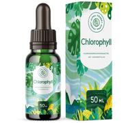 Clorofilla Gocce - clorofilla liquida di erba di grano, erba medica e clorella -