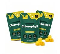 Clorofilla, sapore di limonata per freschezza interna, 60 conteggi | Menta piperita e prezzemolo. Supporta la freschezza quotidiana e il comfort digestivo. Due al giorno per un supporto continuo