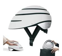 CLOSCA. Casco pieghevole da bicicletta. Casco riflettente. Casco urbano certificato per adulti, uomini e donne. Casco bici e monopattino elettrico.