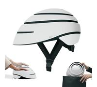 CLOSCA. Casco pieghevole da bicicletta elegante e sicuro. Casco urbano certificato per adulti, uomini e donne, casco bici, monopattino elettrico, pattini, skateboard e bicicletta elettrica.
