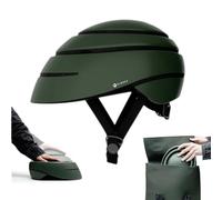 CLOSCA. Casco pieghevole da bicicletta elegante e sicuro. Casco urbano certificato per adulti, uomini e donne, casco bici, monopattino elettrico, pattini, skateboard e bicicletta elettrica.