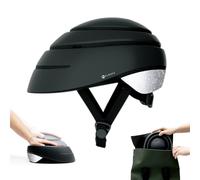 CLOSCA. Casco pieghevole da bicicletta. Casco riflettente. Casco urbano certificato per adulti, uomini e donne. Casco bici e monopattino elettrico.