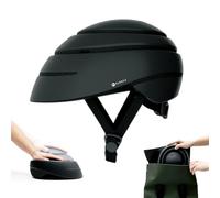 CLOSCA. Casco pieghevole da bicicletta elegante e sicuro. Casco urbano certificato per adulti, uomini e donne, casco bici, monopattino elettrico, pattini, skateboard e bicicletta elettrica.