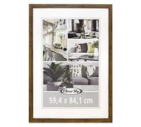 Close Up - Cornice per poster, 59,4 x 84 cm, formato DIN A1, decorazione in legno di rovere scuro