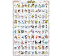 Close Up Empire Interactive - Poster Pokémon con regione di Johto (61 x 91,5 cm)