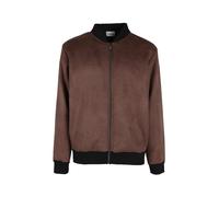 close-up Giacca da uomo scamosciata con zip