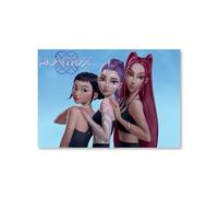 Close Up K-POP Demon Hunters | Maxi poster 91,5 cm x 61 cm | Huntrix | Rumi Mira Zoey - Decorazione da parete con licenza ufficiale K-Pop