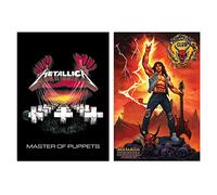 Close Up Metallica& Eddie Munson - Set di 2 poster (61 x 91,5 cm)