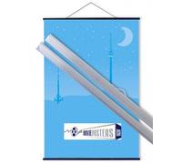 Close Up Modanature trasparenti per poster, 61 cm (coppia)