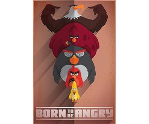 Close Up Poster Angry Birds Born to be Angry (61cm x 91,5cm)