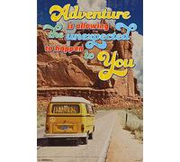 Close Up Poster Camper Van - Adventure Is Allowing The Unexpected (56,8cm x 86,4cm)