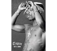 Close Up Poster Tupac Shakur - Smoke (61 cm x 91,5 cm) + un poster sorpresa in regalo