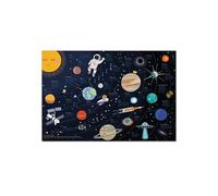 Close Up Poster Universum XL, per bambini, ricco di dettagli e disegnato con cura, universo disegnato a mano e colorato, poster educativi, 61 x 91,5 cm