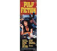 Close Up Pulp Fiction Poster Principale (Uma Thurman) 53 cm x 158 cm + Poster Gratis