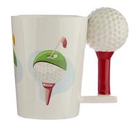 Close Up Tazza con Manico a Forma di Palla da Golf e Tee