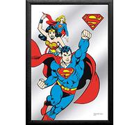Close Up V829265 Superman - Specchio, Colore: Nero