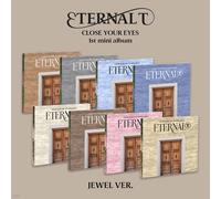 CLOSE YOUR EYES 1° Mini Album ETERNALT JEWEL Random Ver. CD + fotolibro + sch...