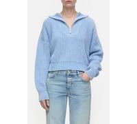 Closed Cropped Troyer Knits Lazio Blue Taglia: L | Maglioni a maglia Outlet | Donna | Blu
