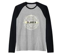 Closed for Repairs Auto da Garage Meccanico |- Maglia con Maniche Raglan