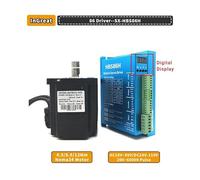 Closed-loop Stepper electronic starter Driver Kit Nem23 57mm/Nema34 86mm 1.5Nm-12Nm 4.2A-6A Servo electronic starter with Encoder HB808C 2PH NWPNLXEA(86 Driver-SX-HBS86H,1.5Nm Nema23 Motor)