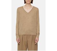 Closed V Neck Long Sleeves Brown Sugar Taglia: M | Maglioni a maglia Outlet | Donna | Marrone