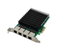 Closer 1Set Server NIC I210-T4 RJ45 Scheda di Rete Ethernet NIC Macchina Fotografica Industriale Visione Scheda di Rete Verde