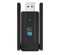 Closer Adattatore WiFi USB Scheda di rete USB3.0 WiFi6 AX1800M Scheda di rete ad alta velocità doppia banda 2,4 G/5 GHz
