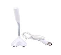 Closer Microfono USB per computer portatile, microfono vocale ad alta sensibilità, mini supporto per microfono con supporto per conferenze di gioco, per PC,