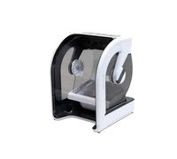 Closer Pets Mangiatoia automatica MiBowl Microchip, ciotola per cani, ciotola per gatti, bianco, nero, 17,5x19,5x25cm, gatti, cani, ciotola lavabile in lavastoviglie