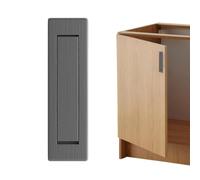 Closet Door Handle - Recessed Cabinet Grip Wardrobe, Stainless Flush Pull
