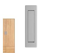 Closet Door Handle - Stainless Steel 3.15 Inch | Flush Cabinet Pull Recesse