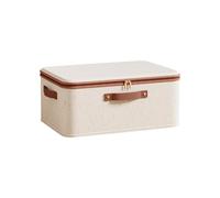 Closet Storage Organizer - Zippered Garment Organizer | Foldable Wardrobe Drawer Storage Box for Bedrooms and Living Rooms | Dust-Proof Closet Shelf Organizers for Sweaters, Towels, and Dresses