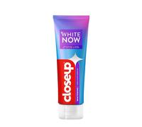 Closeup White Now dentifricio correttore colore viola per sbiancamento denti ...