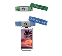 ClosJery Braccialetto quotidiano con versi biblici per uomo donna scansione NFC panno di tela elastica braccialetti indossabili braccialetto ispiratore personalizzato gioielli pasquali regali