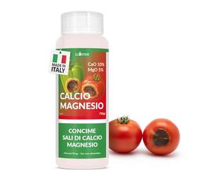 CLOSTER Concime per Orto a Base di Calcio e Magnesio per Pomodori, Peperoni e Zucchine - Favorisce Crescita Vegeto-Radicale, Previene e Cura il Marciume Nero del Pomodoro, Fertilizzante Biologico 750g