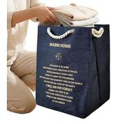 Cloth Tote Bag - Cloth 36x34x49cm | Waterproof Large Capacity Foldable Reusable Tote Bag For Clothes, Storage, Shopping, Camping, Home, Living Room, Playroom, Apartment, Toys And Snacks