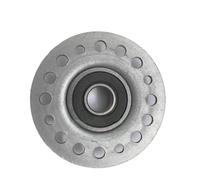 Clothes dryer bearing bracket assembly,Roller bearing assembly for CTT 608 6000 6200 dryer parts 2.5-5kg/6-7.5kg/8-10kg parte di ricambio(6-7.5kg)