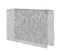 Clothes Drying Rack Rain Cover - Outdoor Laundry Protective Cover | Transparent PVC Rain Covers | Dustproof Waterproof Covers for Balcony Courtyard Backyard,Strong Wind Protection,Guards Against Rains