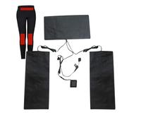 Clothes Heating Pad, USB Waterproof Heater Cloth, 4,73 x 9,85 pollici Warmth Insert with 3 Heat Gears, Soft Thermal Panel for Winter Pants and Jackets, Hiking Fishing Camping Home