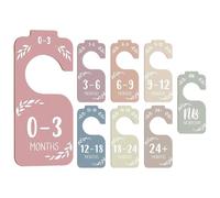 Clothes Separators for Closet, Wooden Kid Wardrobe Clothes Separators