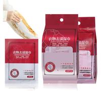 Clothing Stain Removal Wet Wipes, Down Jacket Dry Cleaning Agent, Down Jacket Stain Removal Wipes Clothes Stain Remover Wipes,salviette per la pulizia confezionate singolarmente (2box)