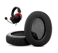 Cloud 2 Cuscinetti auricolari di ricambio per HyperX Alpha/Cloud 2 / ATH M50X M40X/Turtle Beach Stealth 400 600 Cuffie/Cuffia Cuscinetti per cuffie con Tessuto resistente e memory foam