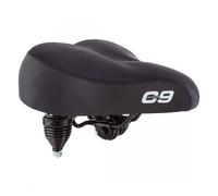 Cloud-9 Cruiser Anatomica Comfort Schiuma & Molla Bicicletta Seat Lycra Nero