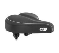 Cloud-9 Cruiser-Ciser Sella C9 Soft Touch Nero Unisex Comfort Ibrida Bicicletta