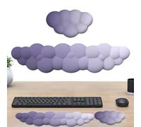 Cloud Arm Rest Keyboard - Desk Cloud Wrist Pad - Desk Cloud Wrist Pad - Simpatico poggiapolsi ergonomico con colori sfumati per tastiera, scrivania, computer portatile