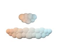 Cloud Arm Rest Keyboard | Desk Cloud Wrist Pad - Simpatico poggia tastiera, poggia tastiera ergonomico in schiuma, supporto antiscivolo per computer, posto di lavoro, scrivania da gioco