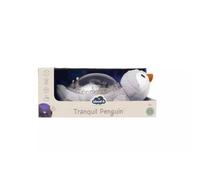 Cloud B Tranquil Penguin - Luce Notturna e Macchina del Suono per Neonati Eco-Friendly, Proiettore di Onde Oceaniche Brevettato, Sensore Intelligente, Macchina del Rumore Bianco