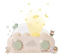 Cloud b CloudBox - My First Dreambox | Proiettore Nightlight and Storyteller | 36 Storie originali, 8 Melodies & 8 White Noises | Ricaricabile con regolabili impostazioni e auto-Shutoff |