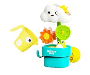 Cloud Bath Toys Set With Watering Cup - Fun Bath Time Game | Interactive Water Play Toys For Ages 1-3 | For Home Travel Bathtub Shower, Kids Boys Girls, Sensory Play B́ath Accessories