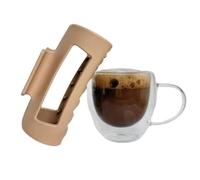 Cloud Clip - Cloud hair clip, Scalp-Safe Non-Slip Hair Claw Clip for Comfortable All-Day Wear (Brown)